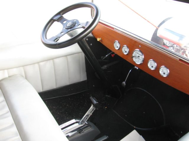 1923 Orange Ford Model T