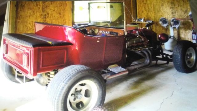 1923 Red Ford Model T Convertible