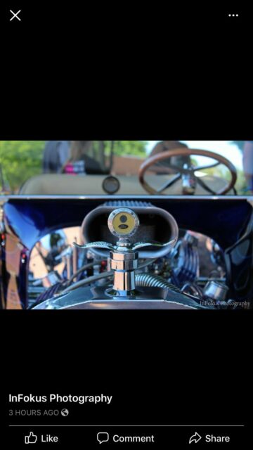 1923 Black/ Blue Flames Ford Model T T Bucket