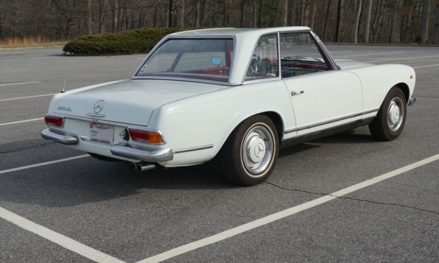 1964 White Mercedes-Benz SL-Class Convertible