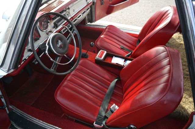 1964 White Mercedes-Benz SL-Class Convertible