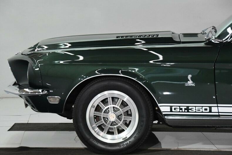 1968 Green Ford Mustang Fastback