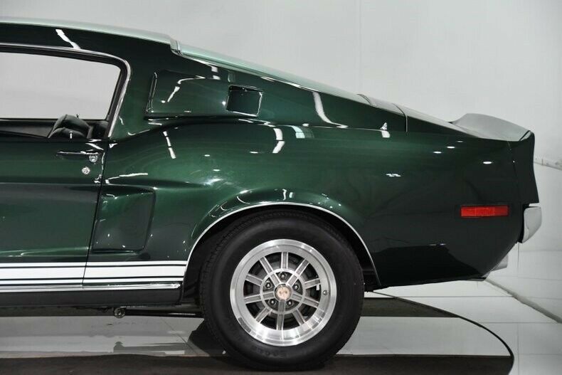 1968 Green Ford Mustang Fastback