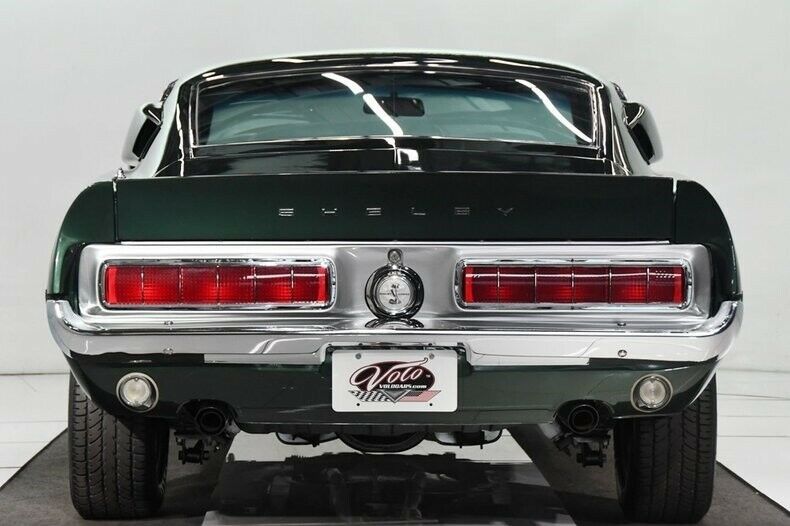 1968 Green Ford Mustang Fastback