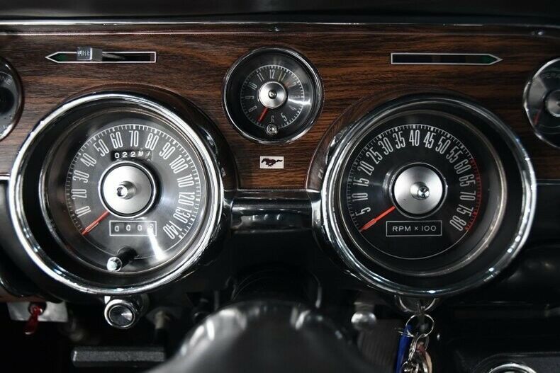 1968 Green Ford Mustang Fastback