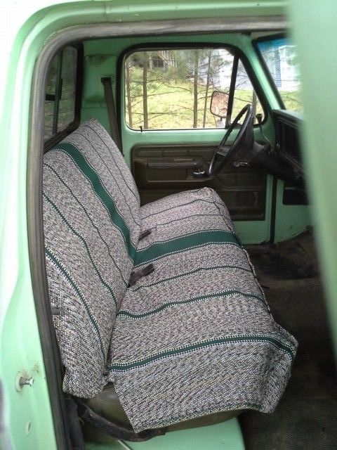 1978 Green Ford F-250 Standard Cab Pickup