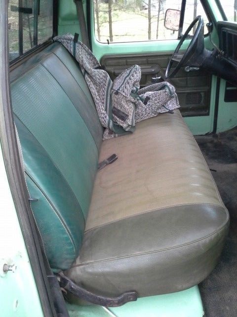 1978 Green Ford F-250 Standard Cab Pickup