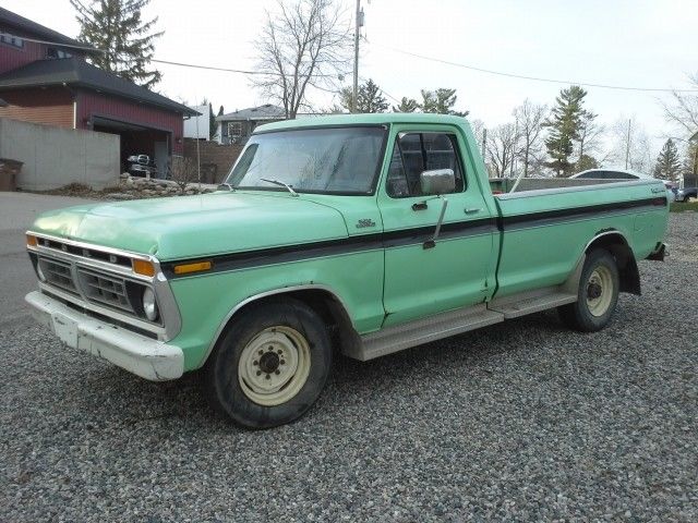 1978 Green Ford F-250 Standard Cab Pickup