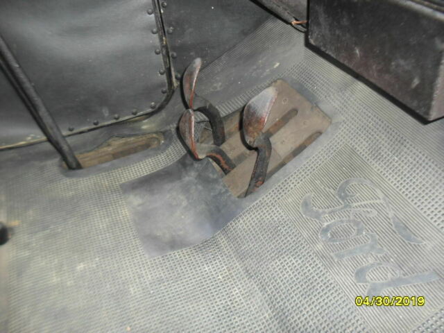 1924 Black Ford Model T Convertible