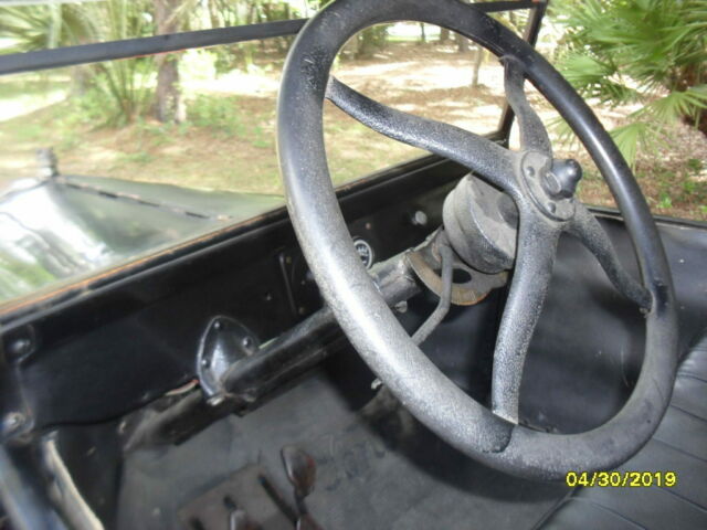 1924 Black Ford Model T Convertible