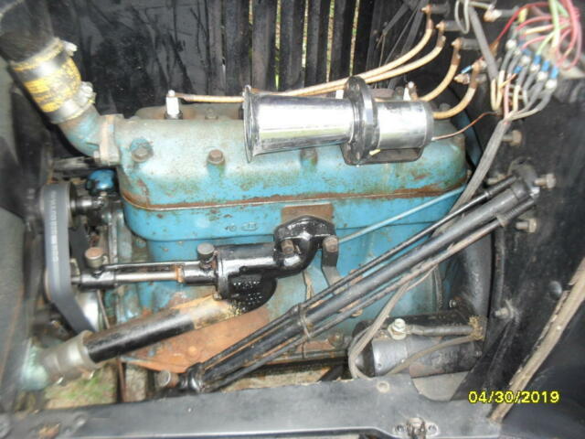 1924 Black Ford Model T Convertible