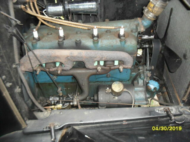 1924 Black Ford Model T Convertible