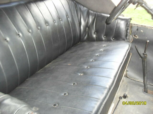 1924 Black Ford Model T Convertible