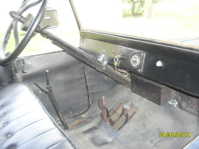 1924 Black Ford Model T Convertible