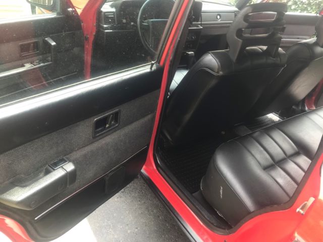 1992 Red Volvo 240 Wagon