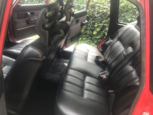 1992 Red Volvo 240 Wagon