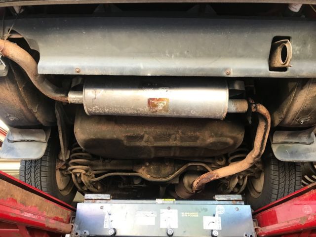 1992 Red Volvo 240 Wagon