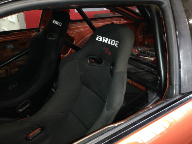 1991 Orange Nissan 240SX Coupe