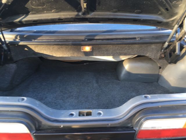 1992 Black / Mahogany Nissan 240SX Convertible