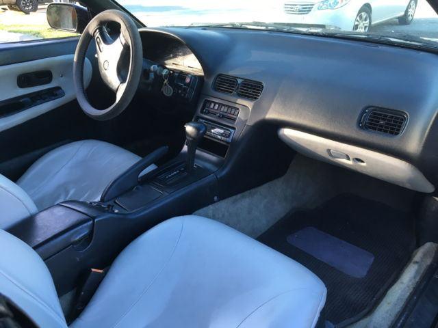 1992 Black / Mahogany Nissan 240SX Convertible