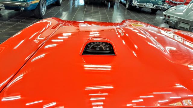 1969 Orange Pontiac GTO Coupe