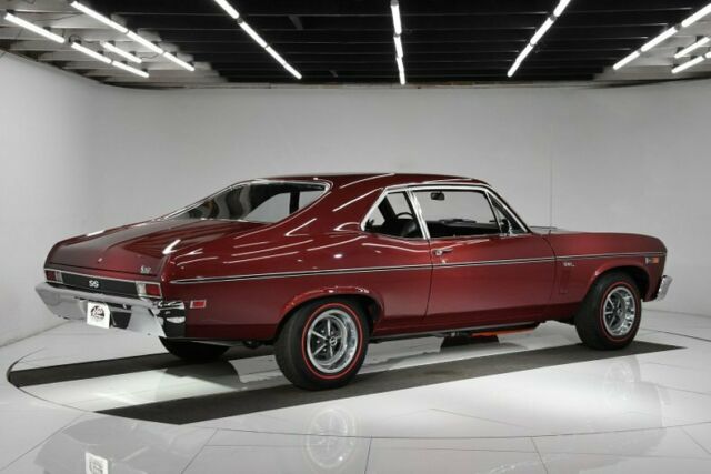 1969 Burgundy Chevrolet Nova Hardtop