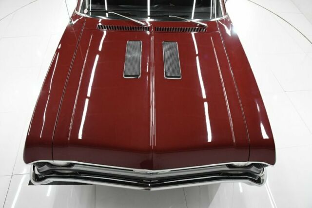 1969 Burgundy Chevrolet Nova Hardtop