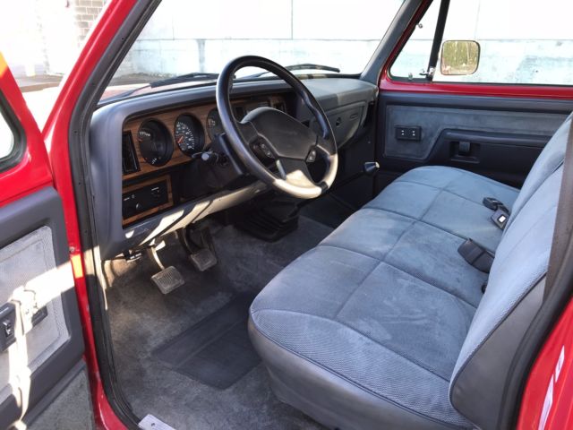 1993 Red Dodge Other Pickups Standard Cab Pickup