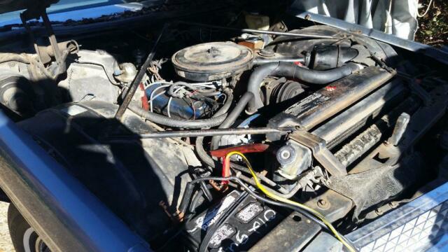 1974 Blue Cadillac DeVille Coupe