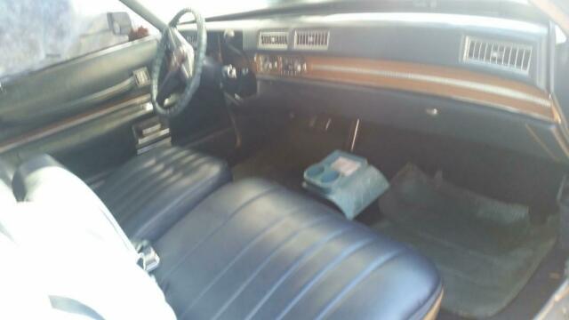 1974 Blue Cadillac DeVille Coupe