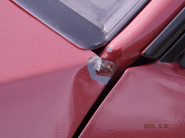 1986 Deep Canyon Red Ford Mustang Hatchback