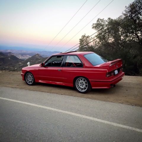 1988 Zinnoberrot BMW M3 Coupe
