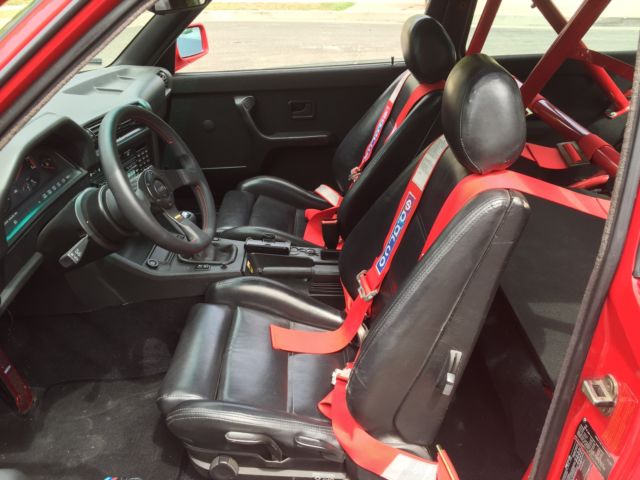 1988 Zinnoberrot BMW M3 Coupe