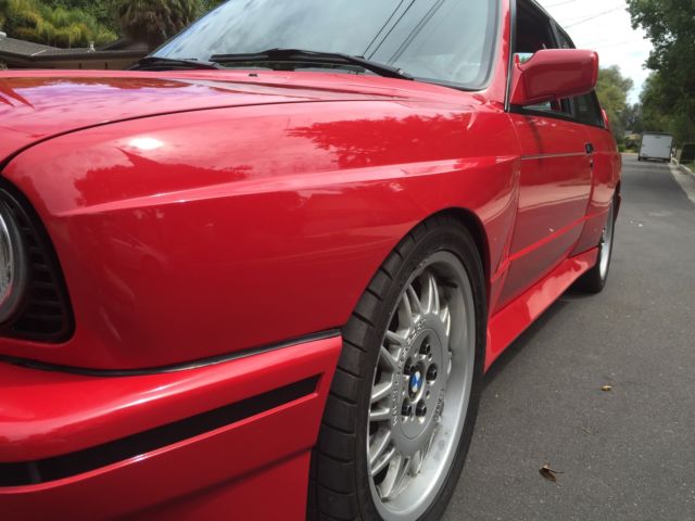 1988 Zinnoberrot BMW M3 Coupe