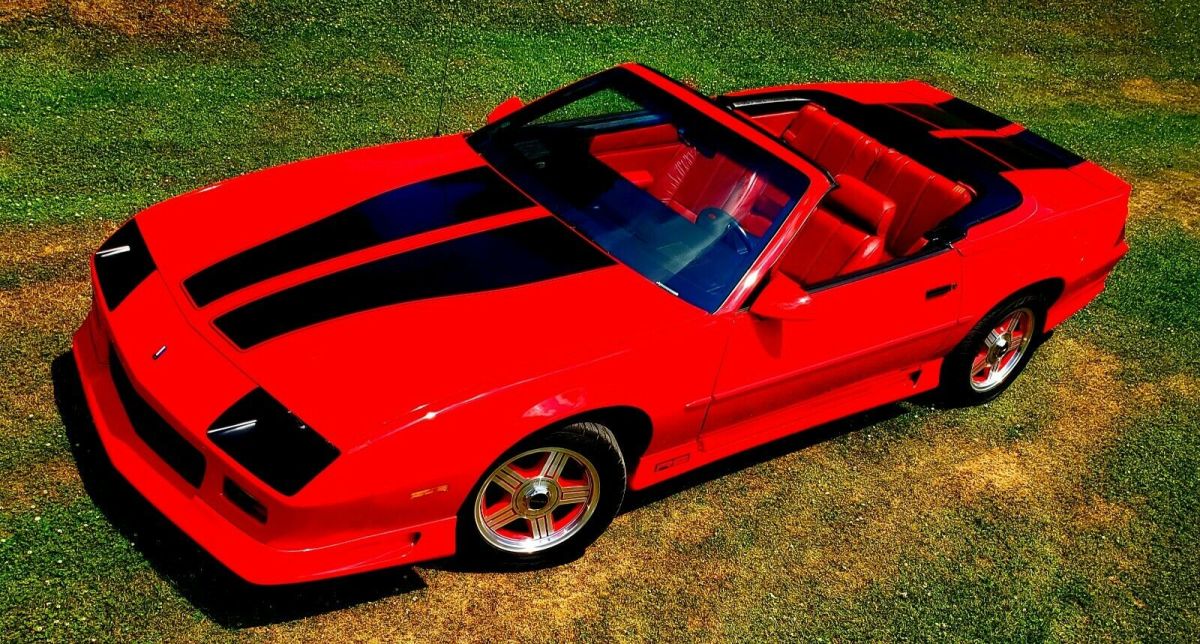 1992 Red Chevrolet Camaro Convertible