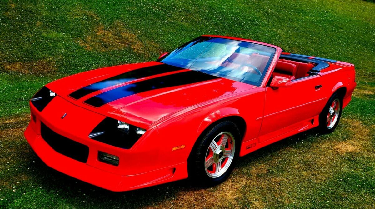 1992 Red Chevrolet Camaro Convertible