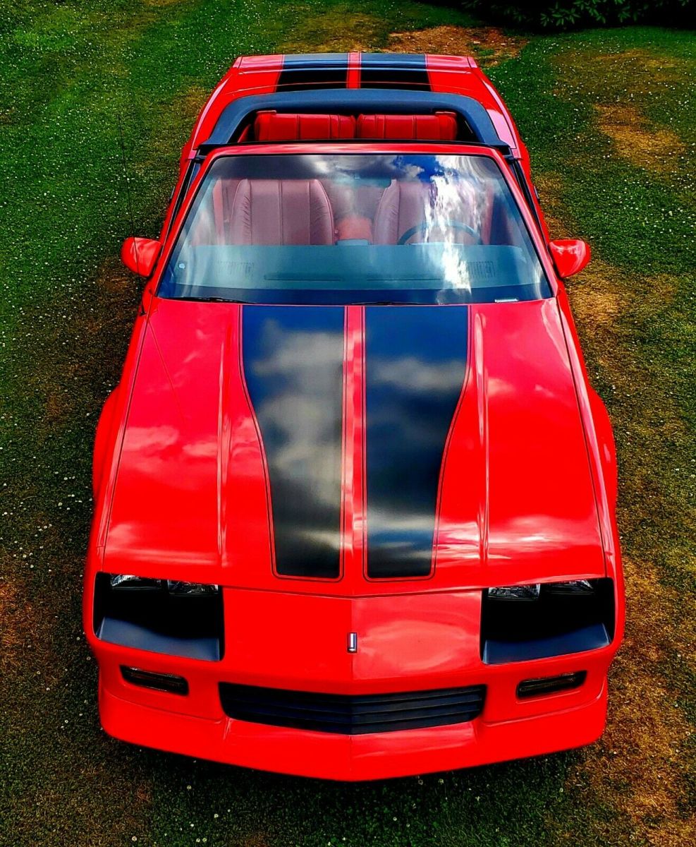 1992 Red Chevrolet Camaro Convertible