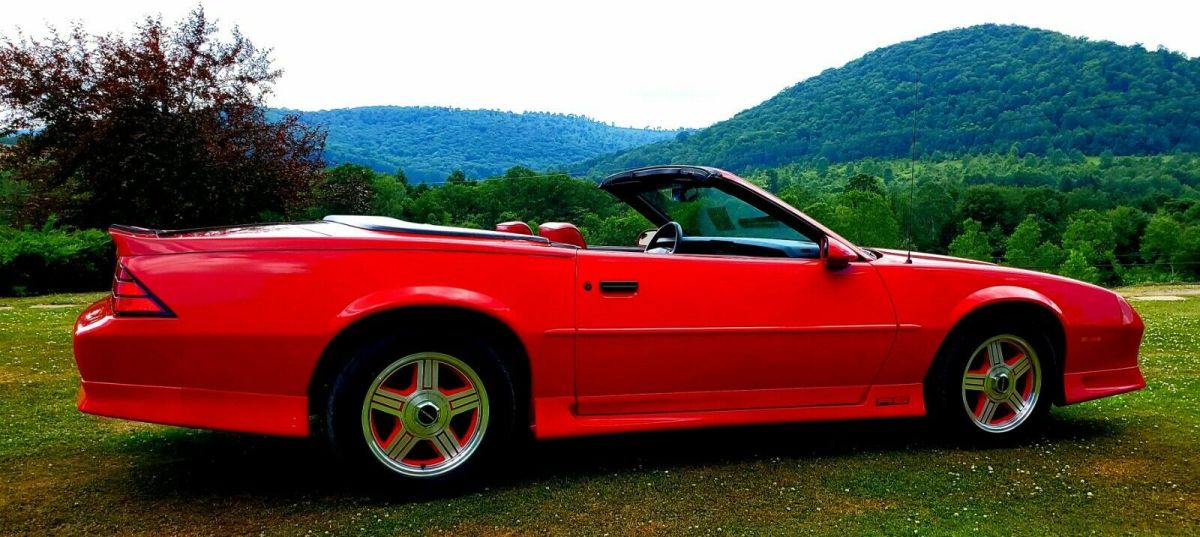 1992 Red Chevrolet Camaro Convertible