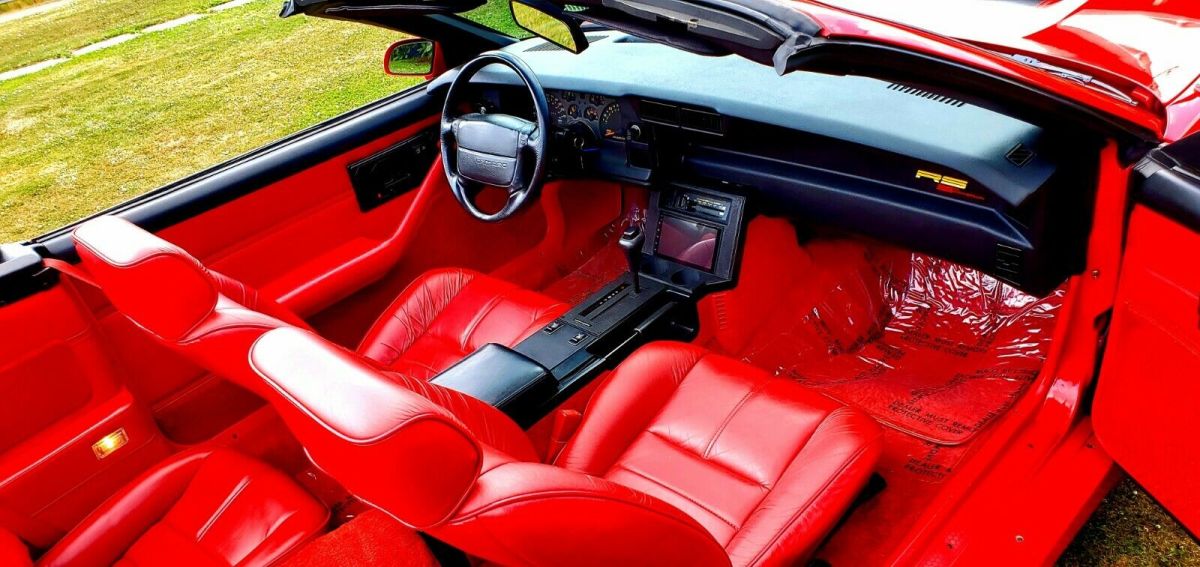 1992 Red Chevrolet Camaro Convertible
