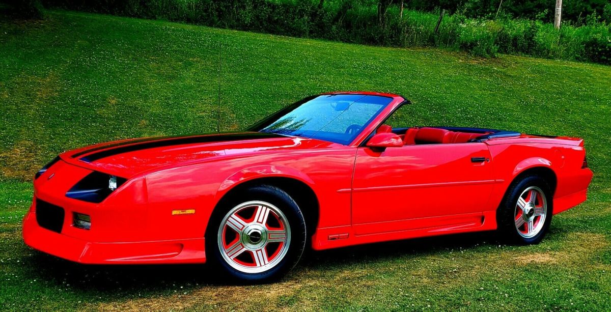 1992 Red Chevrolet Camaro Convertible