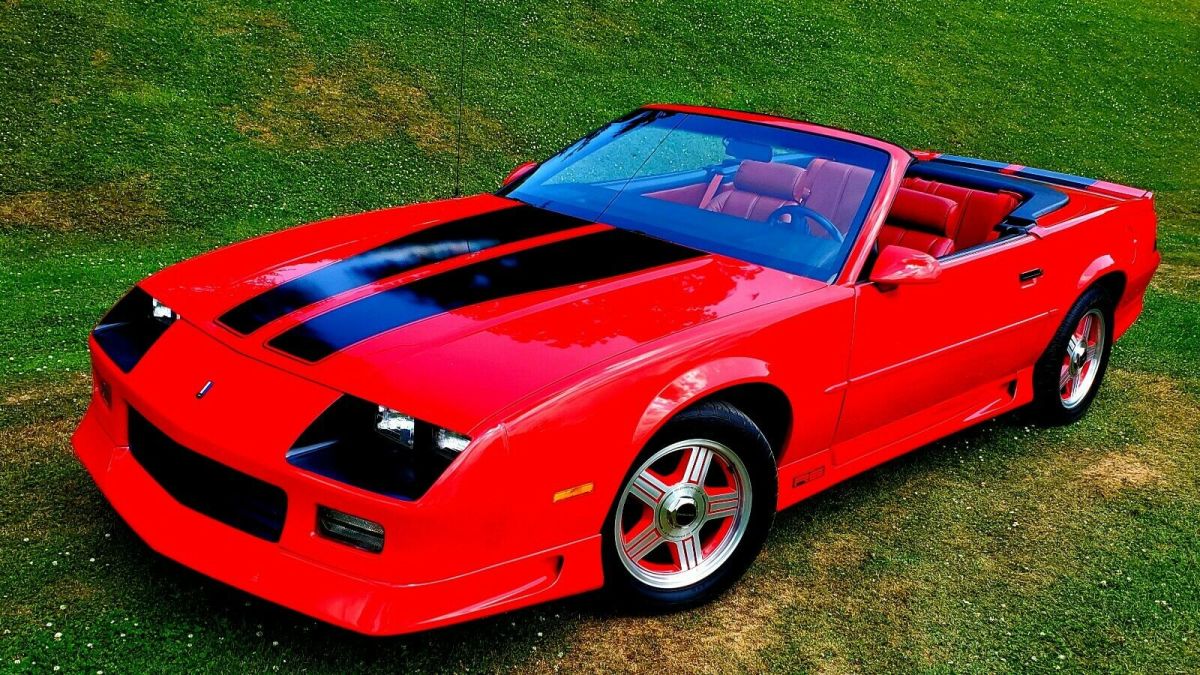 1992 Red Chevrolet Camaro Convertible