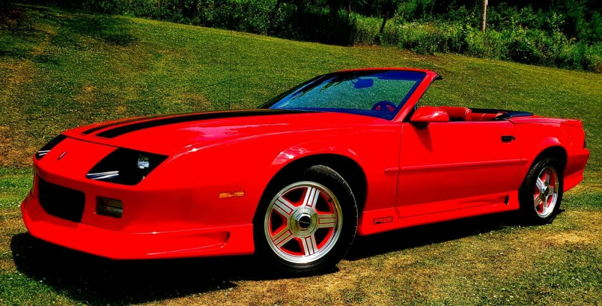 1992 Red Chevrolet Camaro Convertible