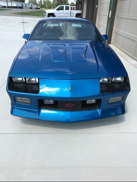 1992 Medium Quasar Blue Chevrolet Camaro Coupe