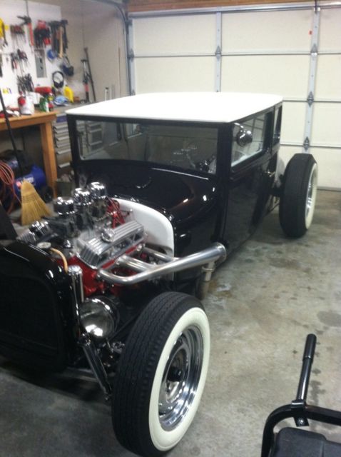 1926 Black Ford Model T Coupe