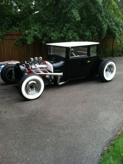 1926 Black Ford Model T Coupe