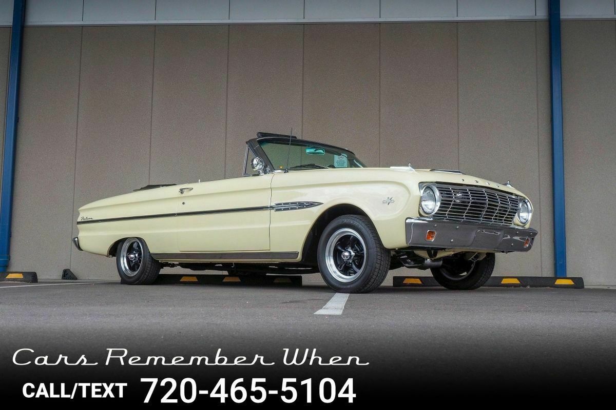1963 Yellow Ford Falcon --