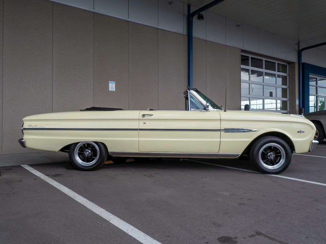 1963 Yellow Ford Falcon --