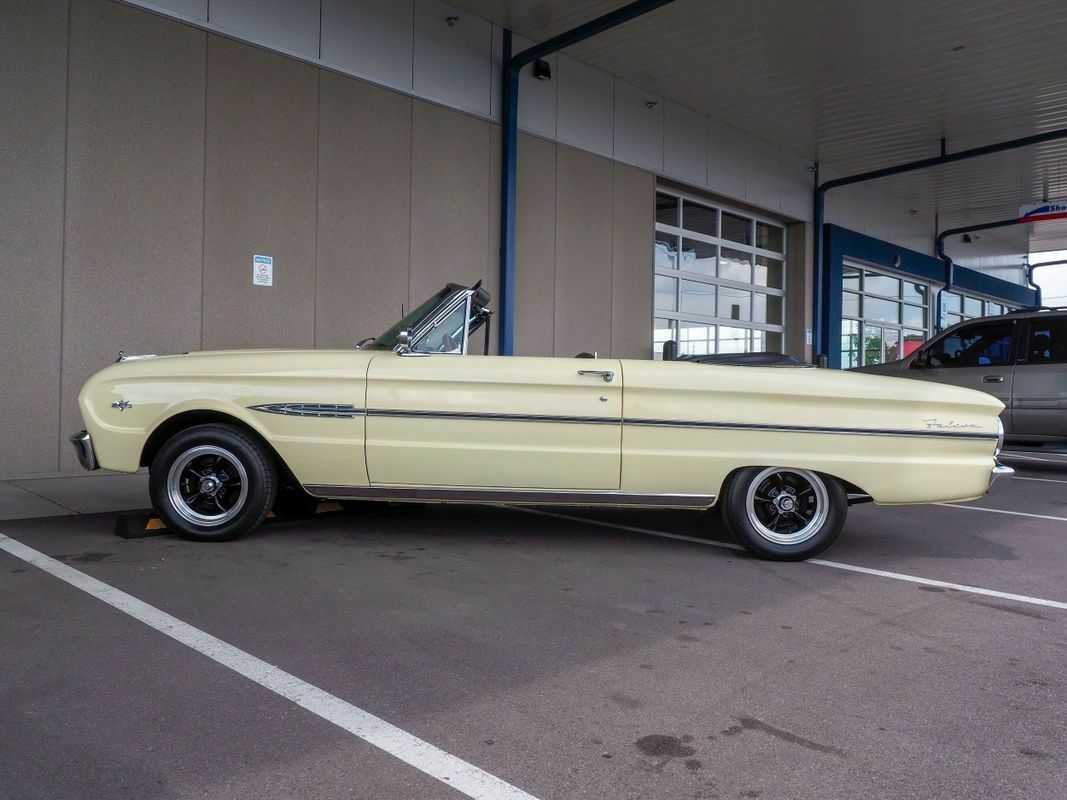 1963 Yellow Ford Falcon --
