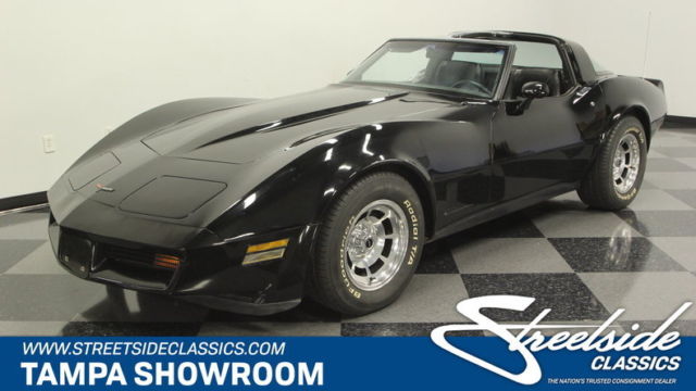 1981 Black Chevrolet Corvette Coupe