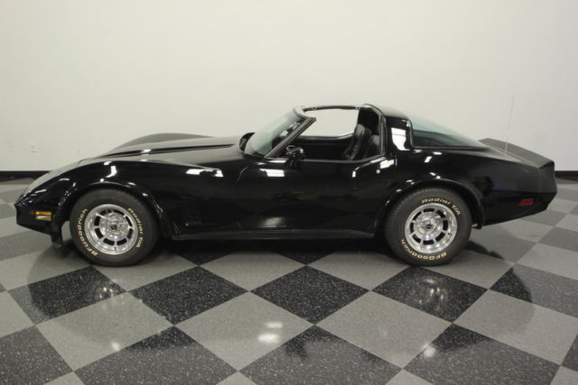 1981 Black Chevrolet Corvette Coupe